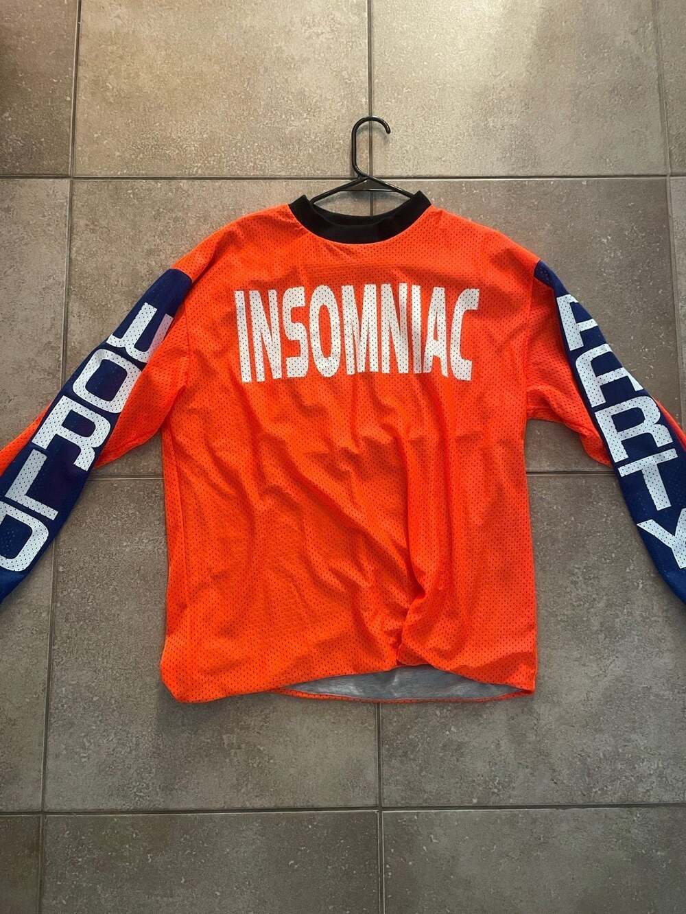 Insomniac Reversible Jersey Crewneck